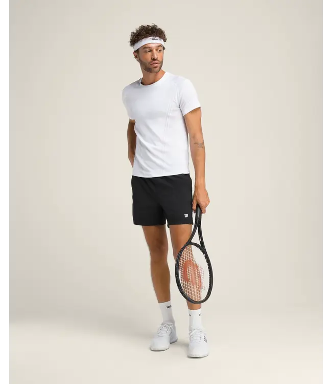 Wilson U Terry Logo hoofdband Bright White