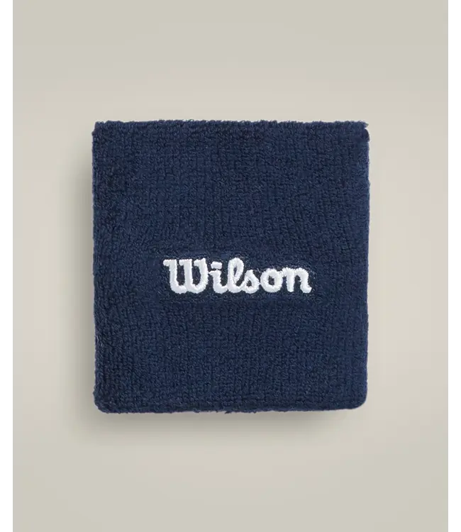 Wilson U Wilson zweetbandje Classic Navy