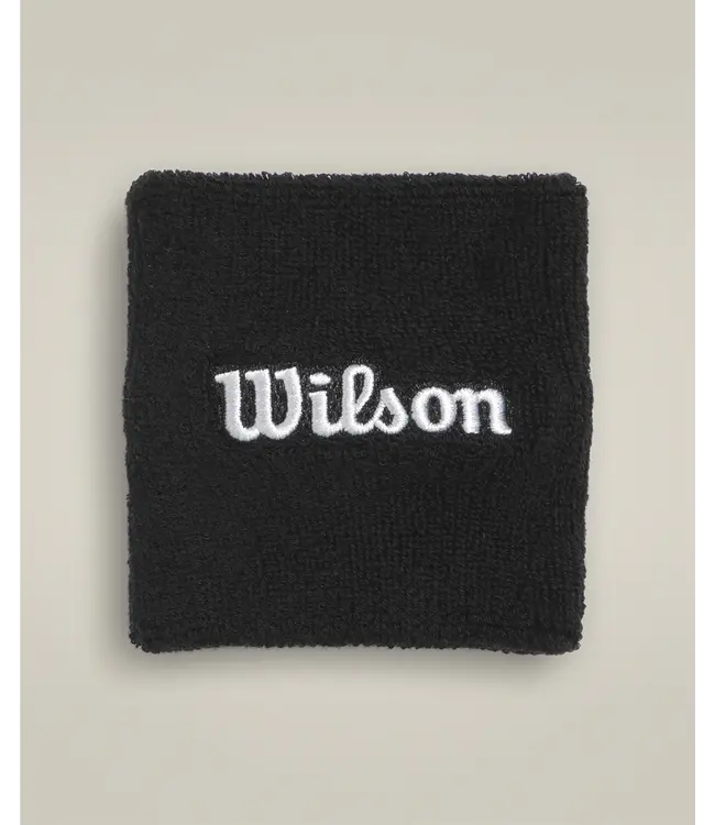 Wilson U Wilson zweetbandje Black