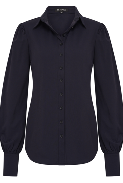 Blouse MP202037 dark blue