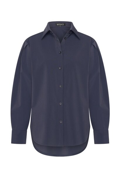 Blouse MP202524 dark blue
