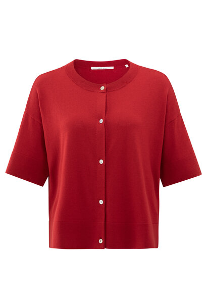 Vest 01-010112-507 scarlet sage red