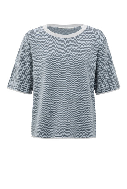 T-shirt 01-000488-508 light grey melange
