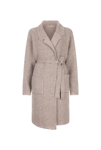 Vest F25.18505 taupe melange