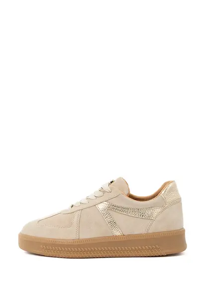 Sneaker Liva-48 beige/gold