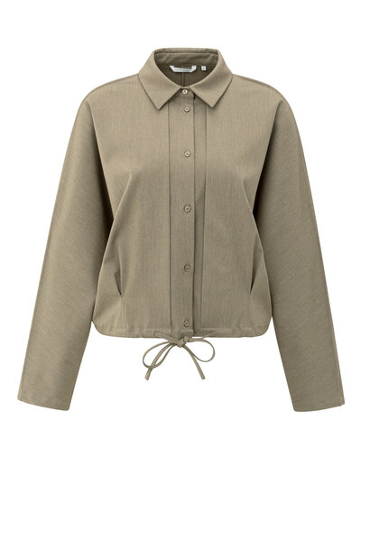 Blouse 01-201175-509 capers melange