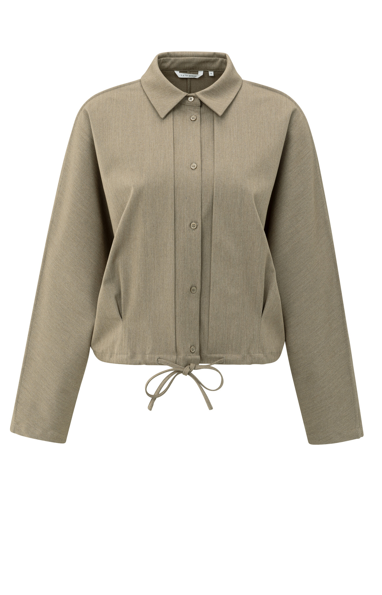 Blouse 01-201175-509 capers melange-1