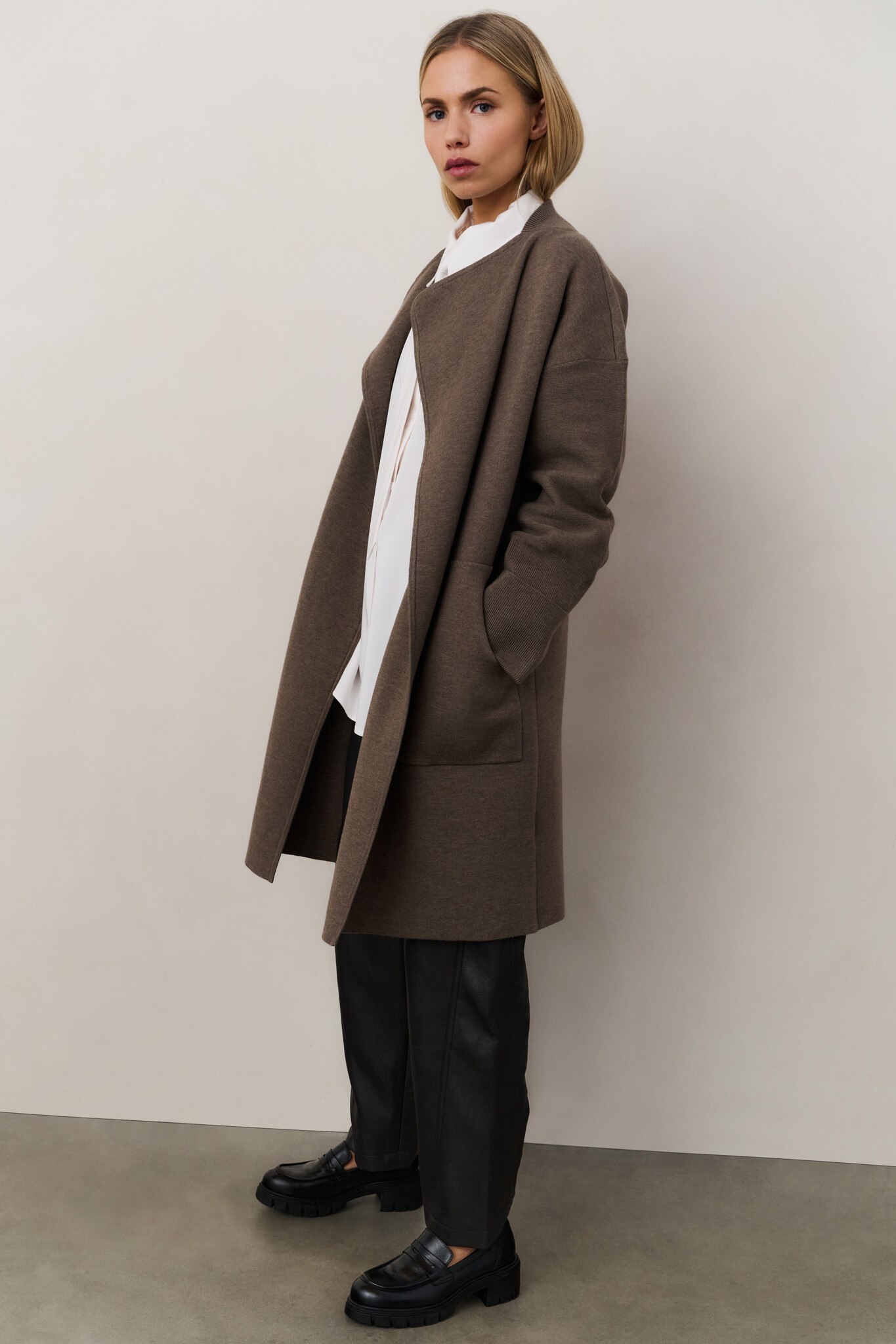 Vest 01-010128-509 brown melange-6