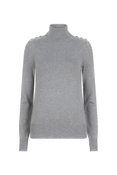 Trui F25.07535 grey melange