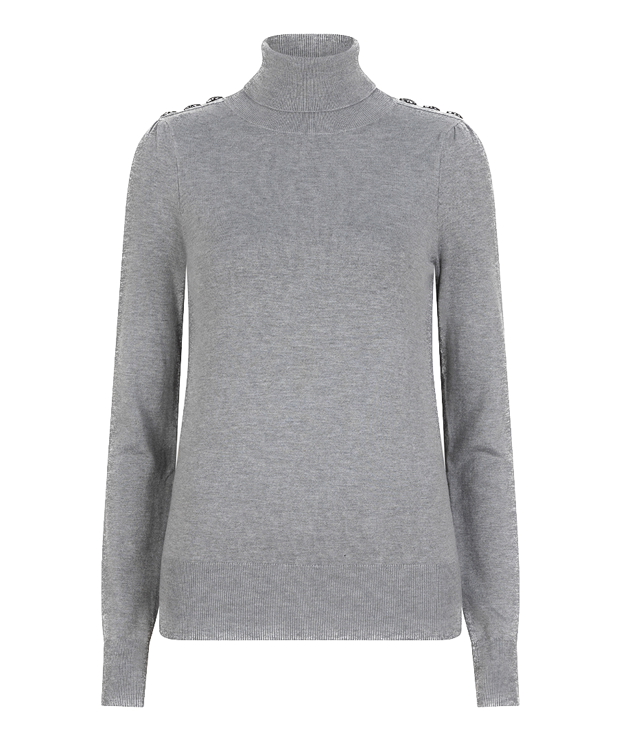 Trui F25.07535 grey melange-1