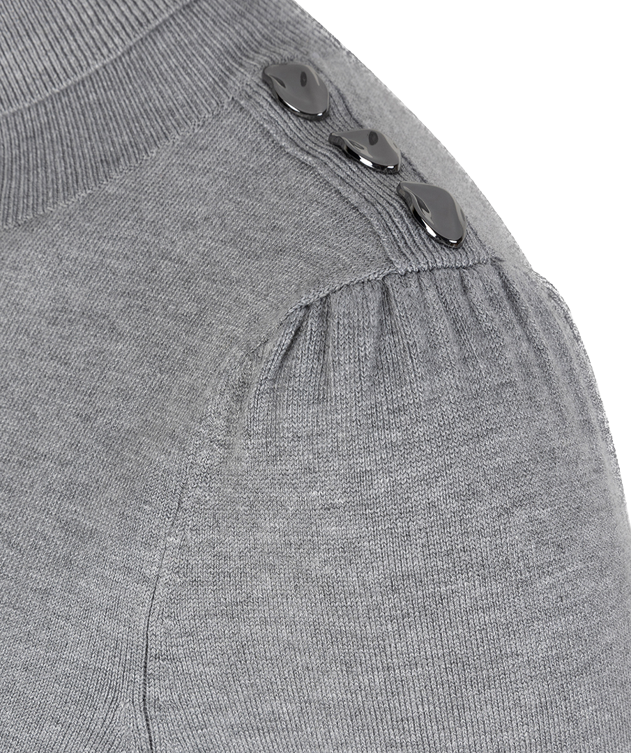 Trui F25.07535 grey melange-3