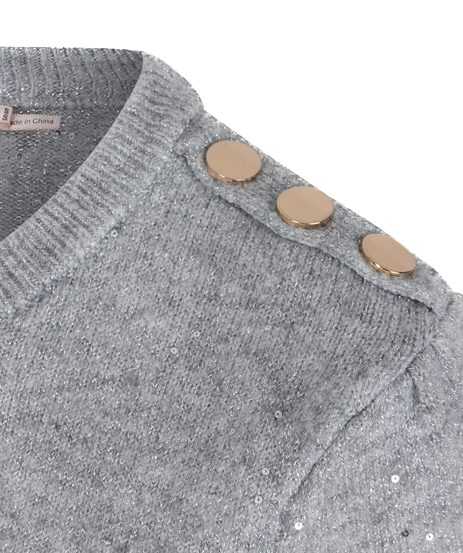 Trui F25.27513 light grey melange-2