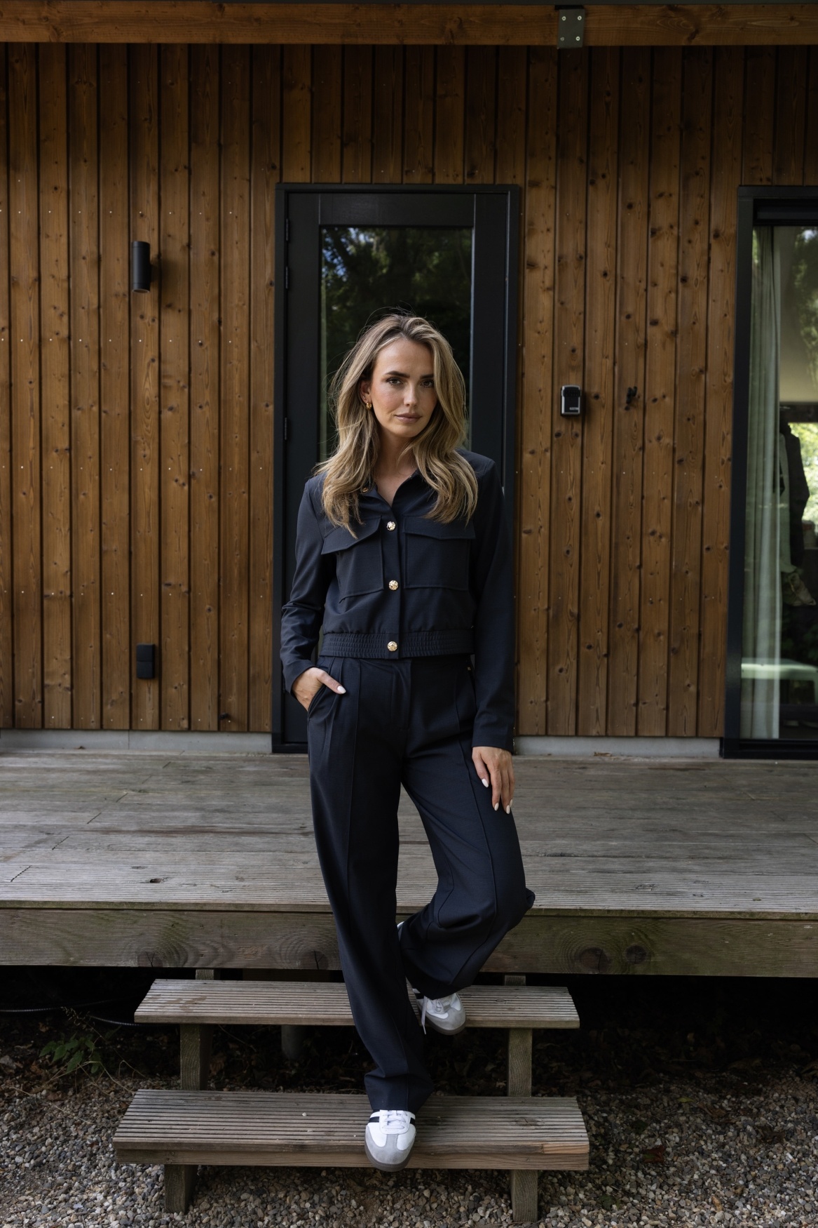 Broek Harley dark grey-3