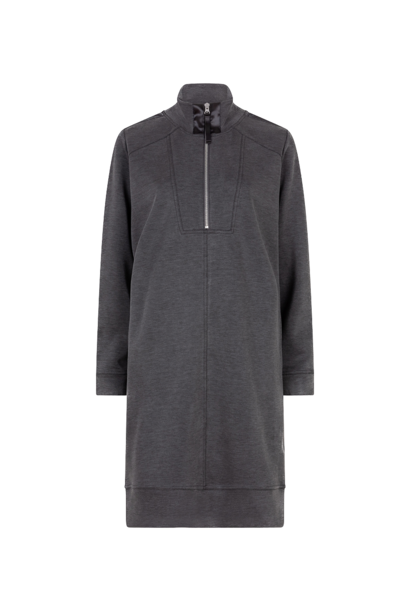 Jurk F25.05500 dark grey melange