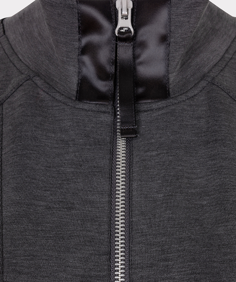 Jurk F25.05500 dark grey melange-3