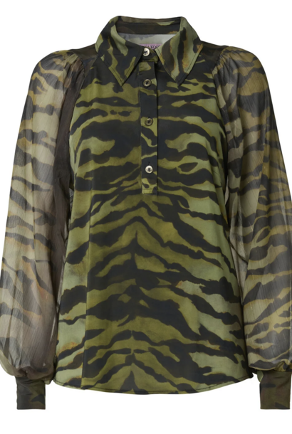 Blouse Landa taormina green