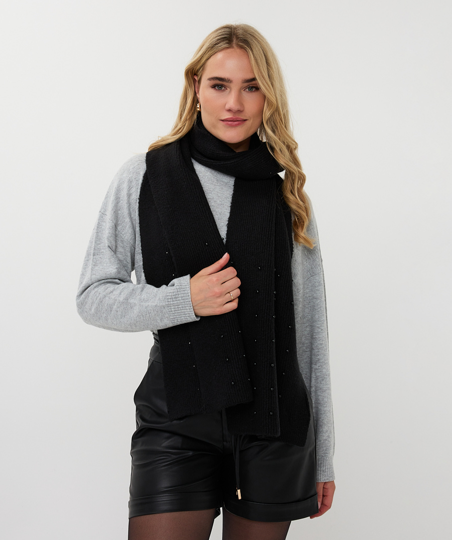 Sjaal F25.27537 black-3