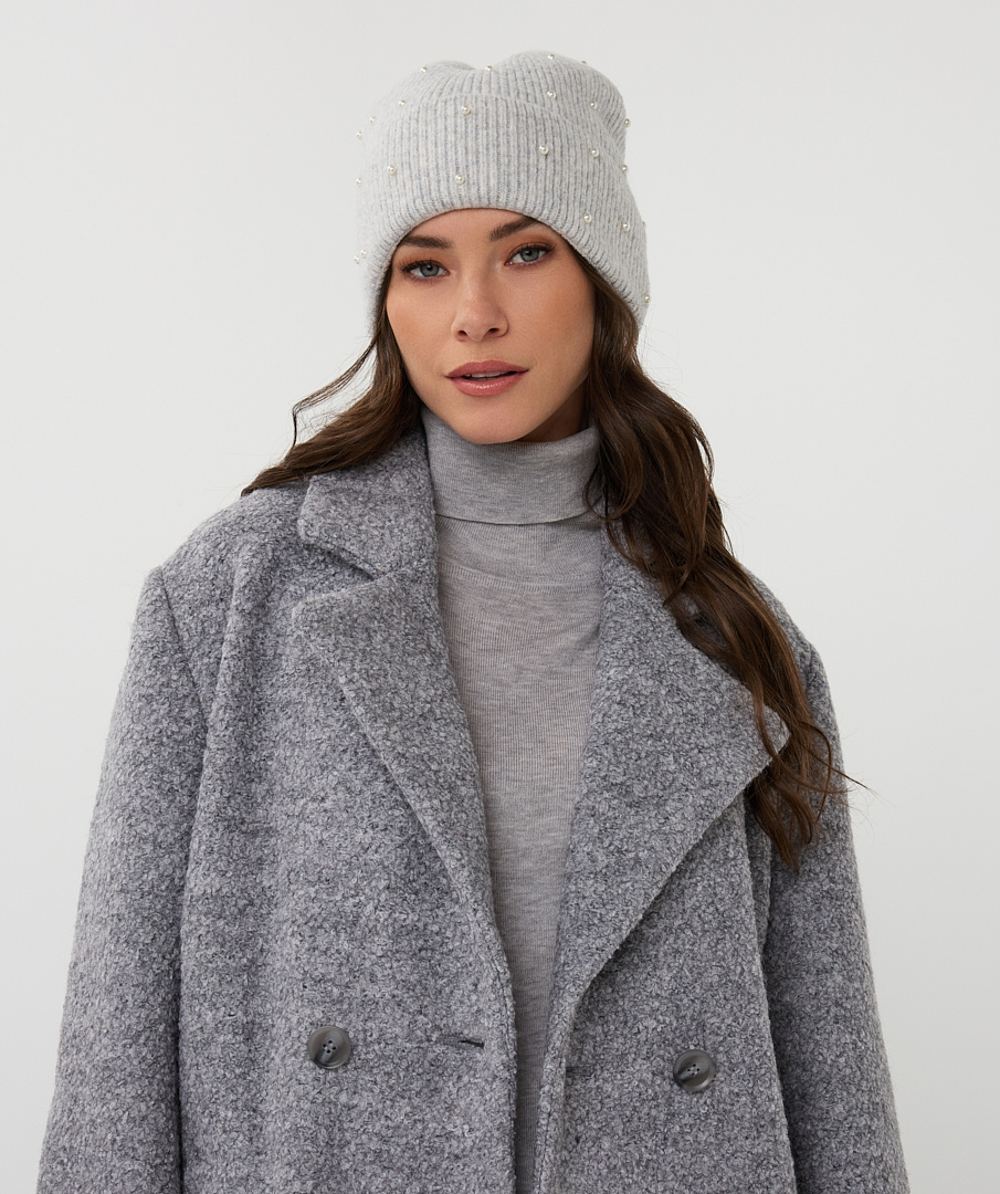 Beanie F25.27536 light grey-3