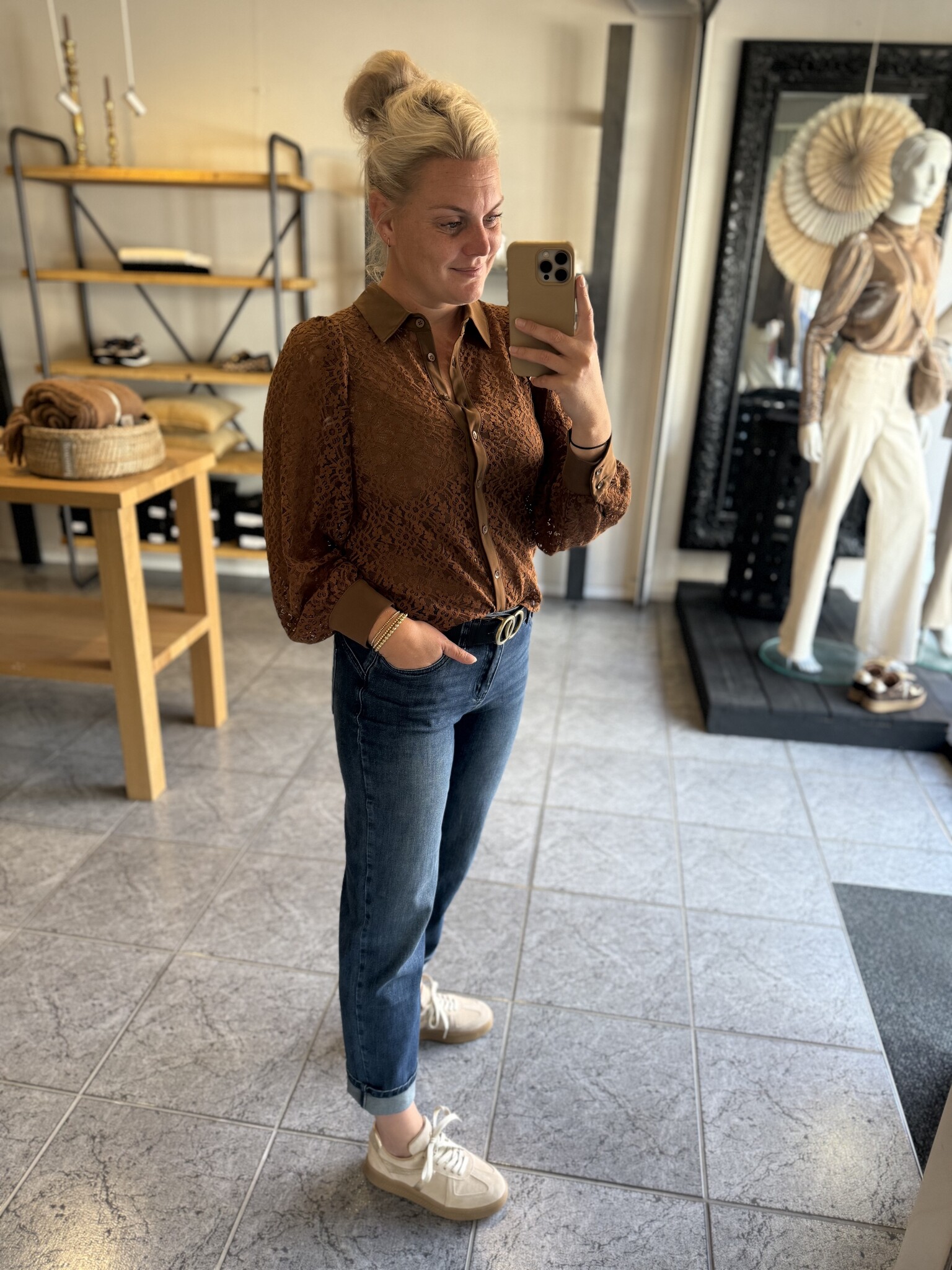 Blouse Fabienne cider wood-5