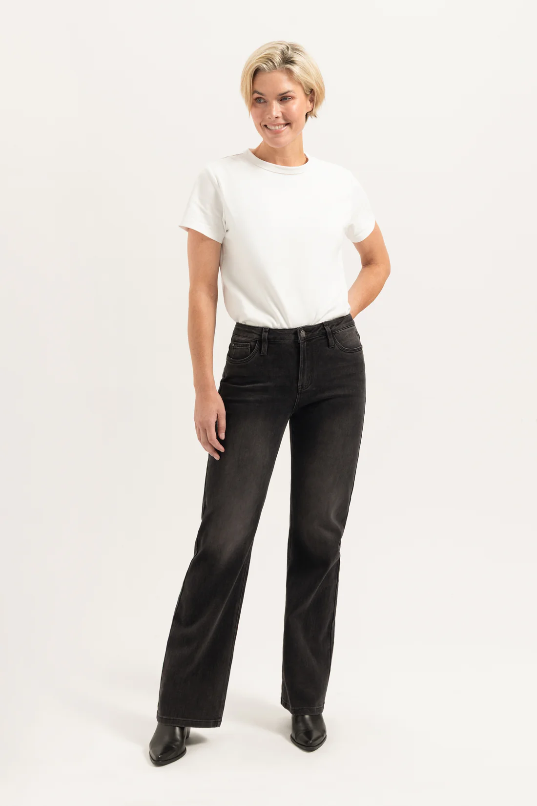 Jeans Sophie straight black-2