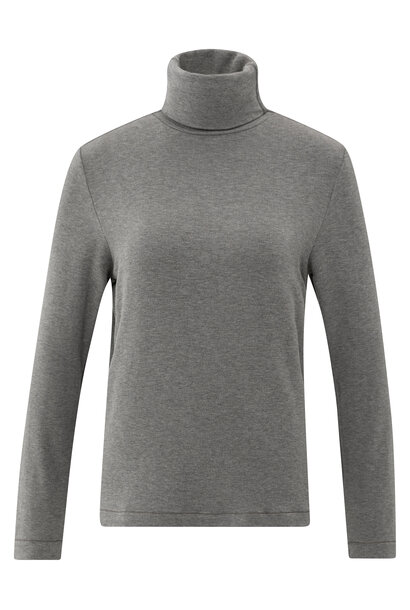 Top 01-709331-510 dark taupe grey melange