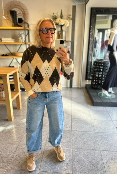 Trui Lavysh dark brown