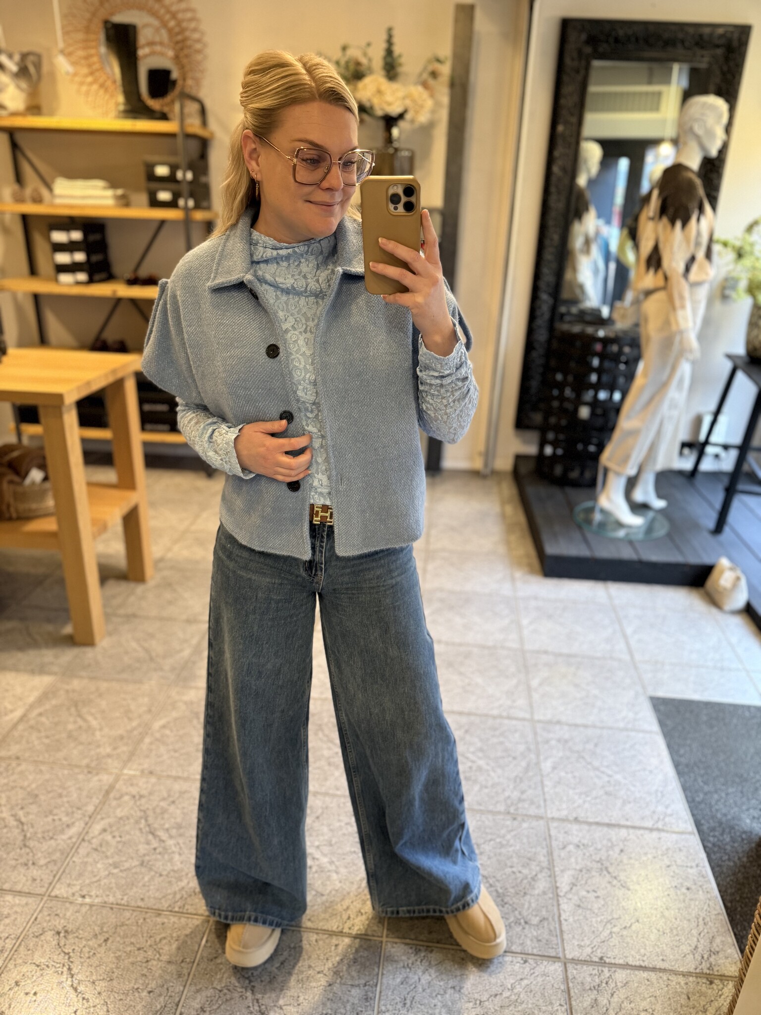 Top Lace light blue-4