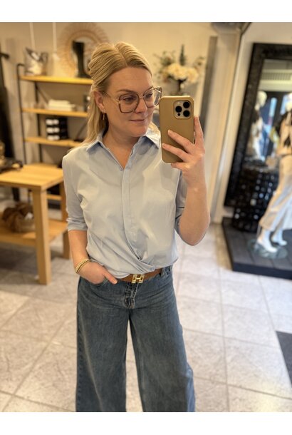 Blouse Saar light blue