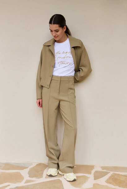 Broek 01-301240-602 khaki green