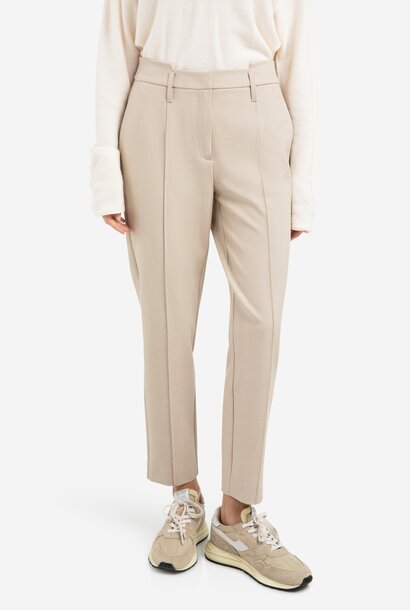 Broek 01-301239-601 Oxford tan brown melange