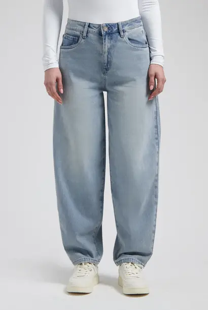 Jeans Fani barrel mid blue