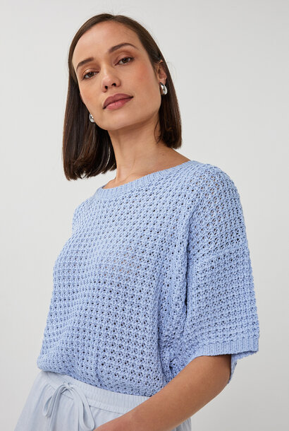 Top SP26.02036 pacific blue