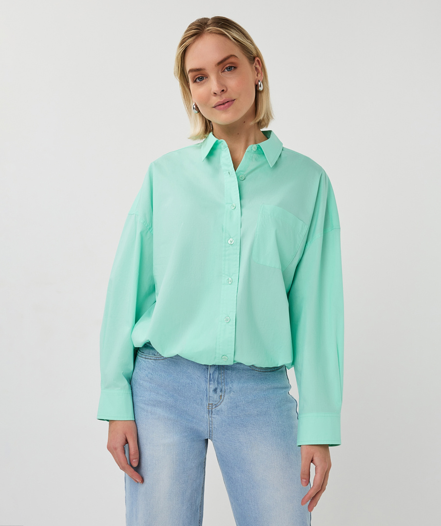 Blouse SP26.10014 mint green-4