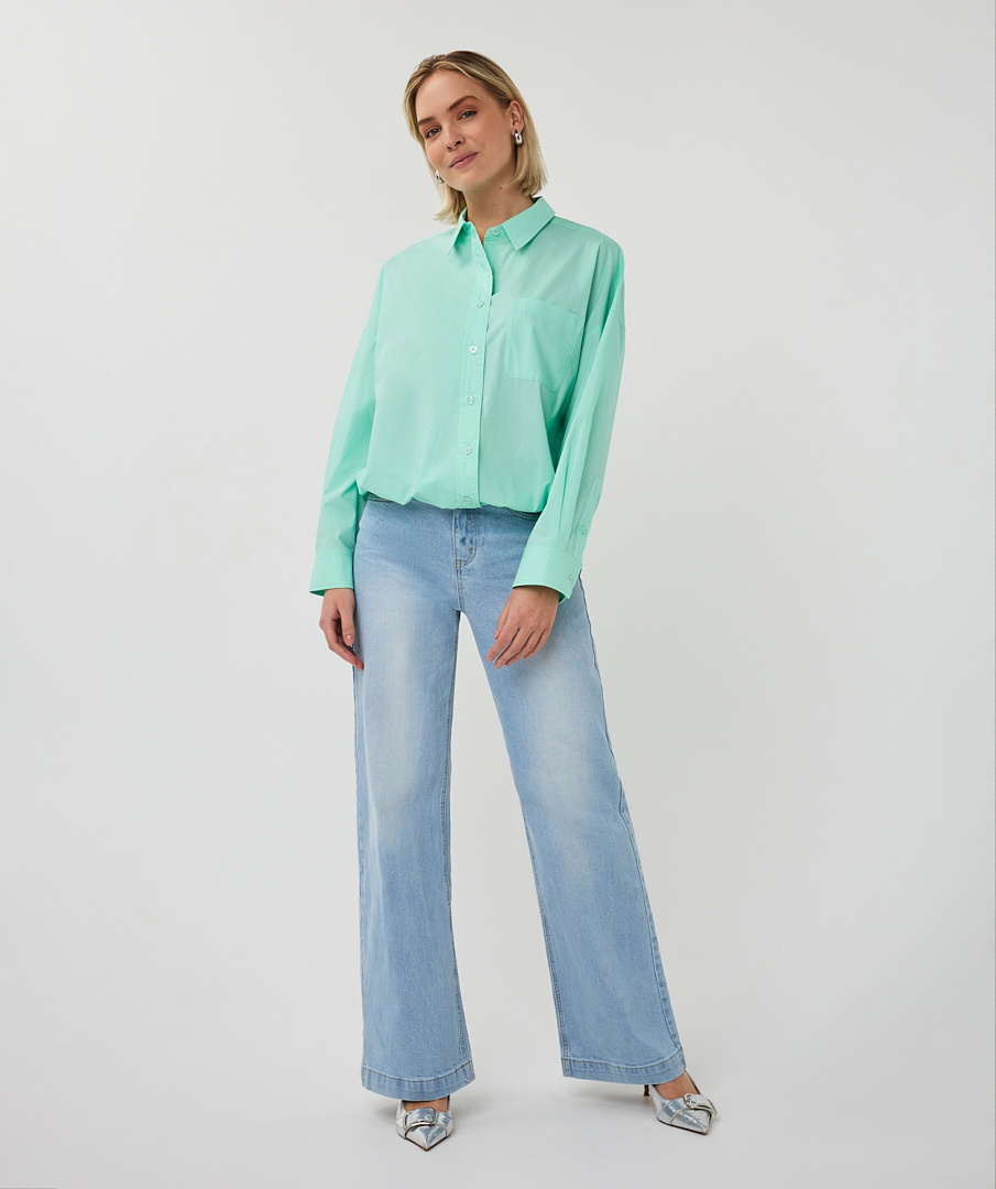 Blouse SP26.10014 mint green-5