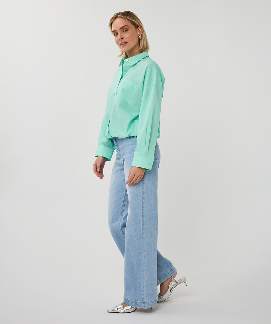 Blouse SP26.10014 mint green-8