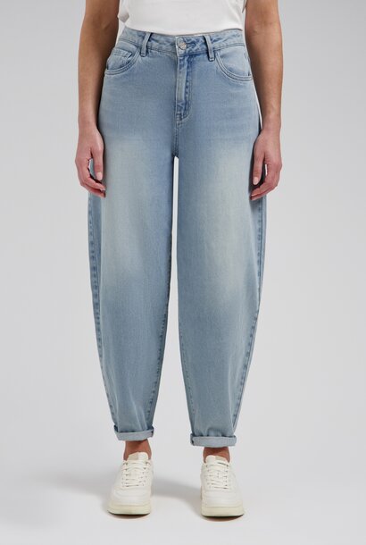 Jeans Fani barrel mid blue