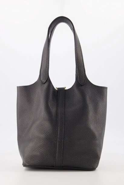 Tas Amy classic grain black