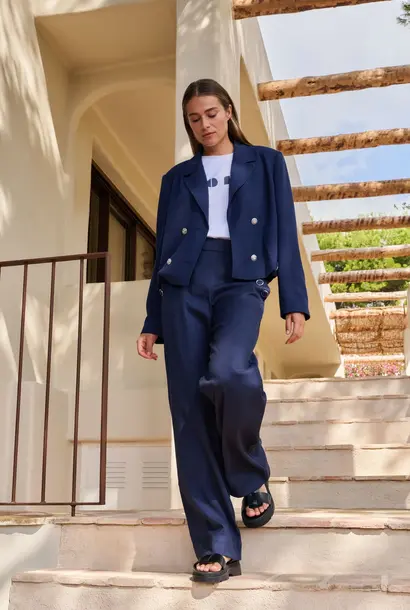 T-shirt 01-719086-603 pure white dessin