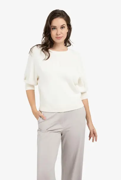 Trui 01-000563-603 ecru melange