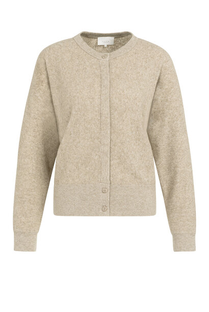 Vest 01-010156-604 crockery brown melange