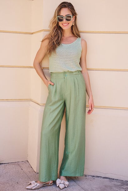 Broek HS26.14216 jungle green