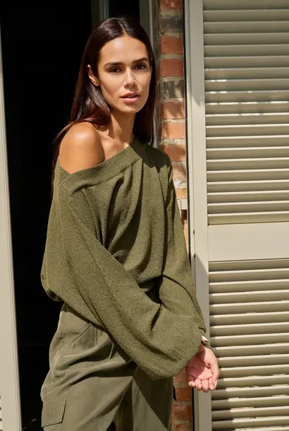 Trui 01-000583-604 army green