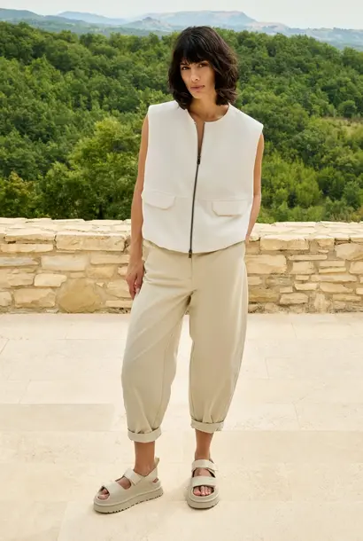 Broek 01-301250-604 warm dust sand