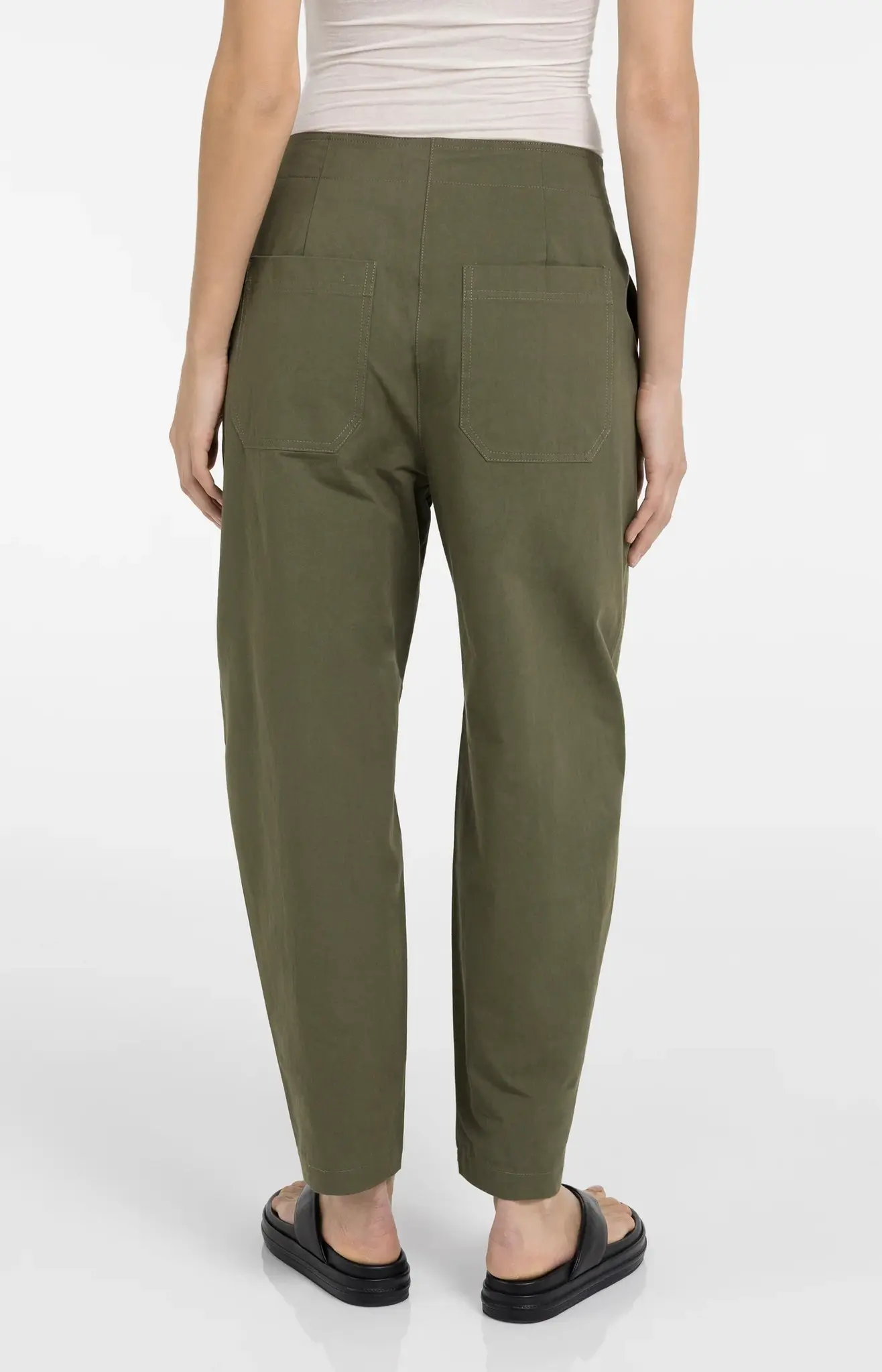 Broek 01-301250-604 army green-6