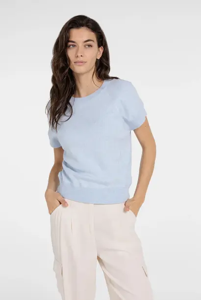 Top 01-000579-604 light blue melange