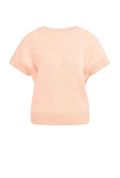 Top 01-000579-604 peach palazzo orange melange