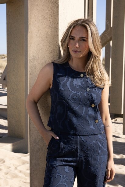 Gilet Xena dark blue