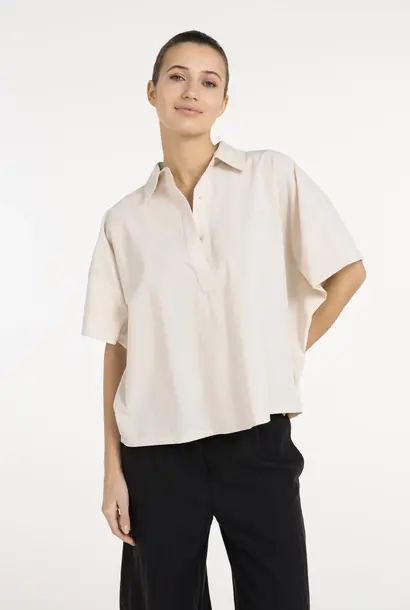 Blouse 01-201220-605 cloud creme white