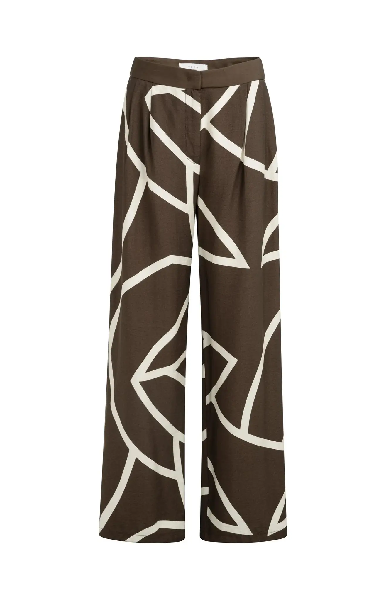 Broek 01-301260-605 chocolate martini brown dessin-2