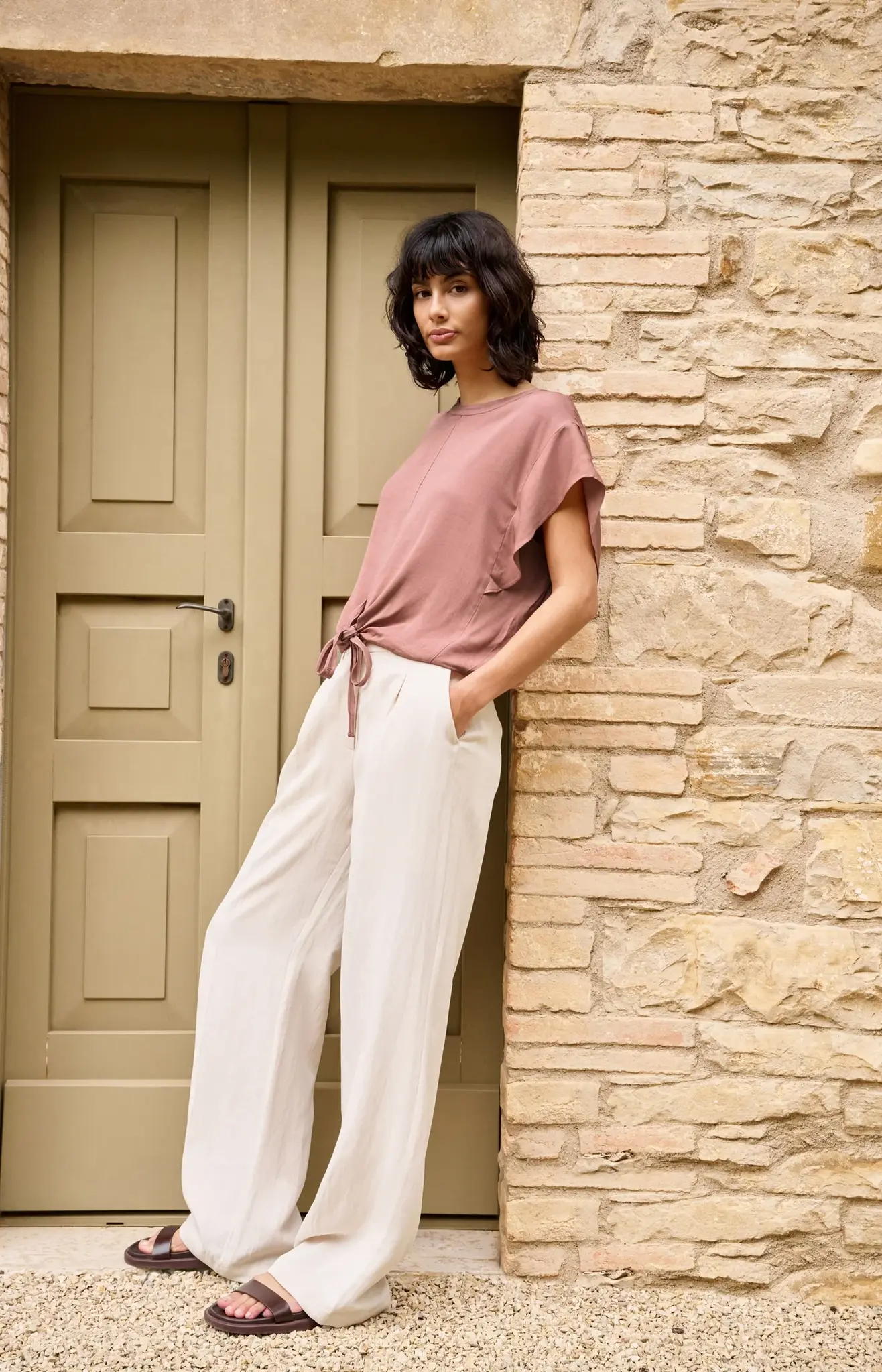 Broek 01-301253-605 cloud creme white-1